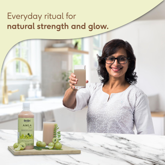 Sri Sri TATTVA shuddhta ka naam Amla Juice, 1Litre (Pack Of 3)