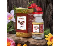 Multani Brahmi Vati Gold | Brahmi Tablet With Ashwagandha & Shankhpushpi- Useful In Blood Pressure, Carbohydrate Management & Helps In Memorising | 10 Tablets