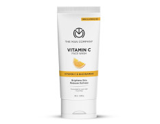The Man Company Vitamin C Gel Face Wash For Man - Stable Vitamin C & Niacinamide Face Wash | Brightening, Glowing | Hydrates | Suitable For Oily, Dry & Sensitive Skin 100ml