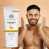 The Man Company Vitamin C Gel Face Wash For Man - Stable Vitamin C & Niacinamide Face Wash | Brightening, Glowing | Hydrates | Suitable For Oily, Dry & Sensitive Skin 100ml The Man Company Vitamin C Gel Face Wash For Man - Stable Vitamin C & Niacinamide Face Wash | Brightening, Glowing | Hydrates | Suitable For Oily, Dry & Sensitive Skin 100ml