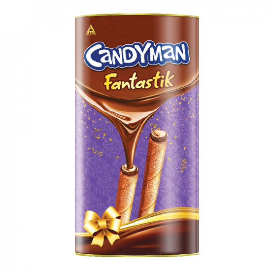 Candyman Fantastik Treat Pack, Choco Wafer Rolls, 200g