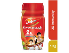 Dabur Chyawanprash 2X Immunity - 1 Kg, 1 Count