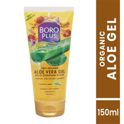BoroPlus Aloe Vera Gel With Haldi Chandan Kesar - 150ml