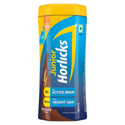 Junior Horlicks Health & Nutrition Drink Chocolate, 500g Jar - Ideal for Kids 2 to 6 Years
