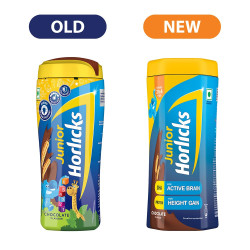 Junior Horlicks Health & Nutrition Drink Chocolate, 500g Jar - Ideal for Kids 2 to 6 Years