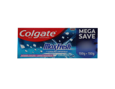Colgate Max Fresh Blue Gel Toothpaste, Fresh Breath, 300g (Cooling Crystals)