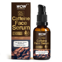 WOW Skin Science Caffeine Face Serum | Toning, Brightening & Anti Wrinkle | Bright, Clear Skin | Moisturizes and Protects Sun Damage | For Women & Men | No Parabens | 30 ml