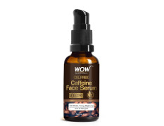 WOW Skin Science Caffeine Face Serum | Toning, Brightening & Anti Wrinkle | Bright, Clear Skin | Moisturizes and Protects Sun Damage | For Women & Men | No Parabens | 30 ml