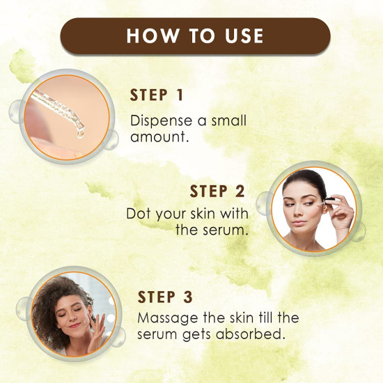 WOW Skin Science Caffeine Face Serum | Toning, Brightening & Anti Wrinkle | Bright, Clear Skin | Moisturizes and Protects Sun Damage | For Women & Men | No Parabens | 30 ml