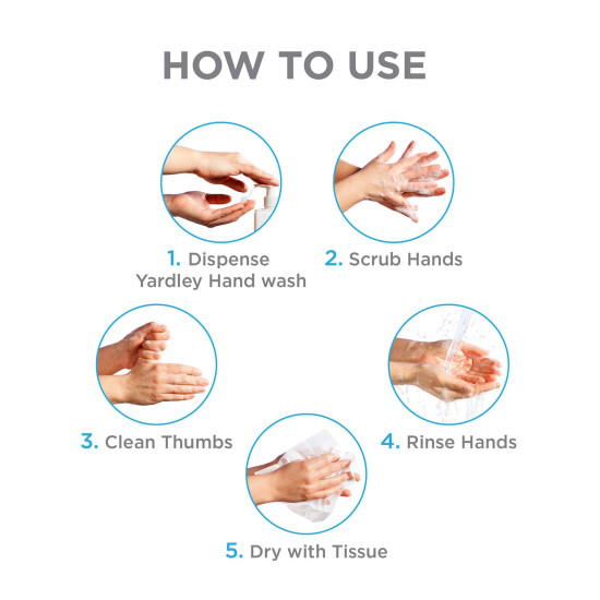 Yardley London English Lavender 650ml Pack of 2 Fragrant Handwash| Infused with Pure Lavender Oil| Germ Protection| For Soft & Fragrant Skin