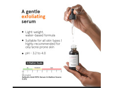 Minimalist 2% Salicylic Acid Serum For Acne, Blackheads & Open Pores | Reduces Excess Oil & Bumpy Texture | BHA Based Exfoliant for Acne Prone or Oily Skin | 30ml