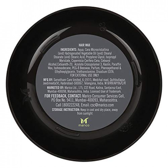 Set Wet Hair Wax For Men - Hair Clay Wax 60g| Strong Hold, Ultra Matte Finish, With Bentonite Clay, Restylable Anytime, Easy Wash Off| No Paraben, No Sulphate, No Alcohol