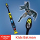 Colgate Kid's USB LED Toothbrush Batman and Motu Patlu Anticavity Toothpaste - 80g and 80 g (Bubble Fruit Flavour paste )