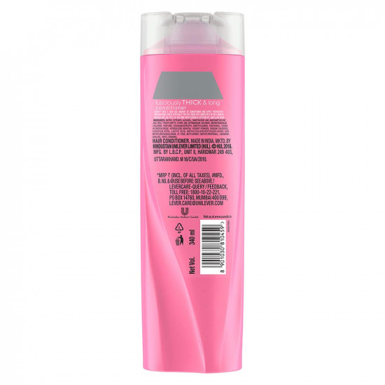 Sunsilk Lusciously Thick & Long Conditioner, 340 ml