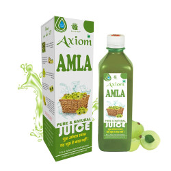 Axiom Amla Juice 1L | Suitable for healthy Hair & Skin | Detox juice for weight loss | Organic & Natural Juice Made With Cold Pressed Amla | Organic Amla Juice | Pure, Natural and Ayurvedic Juice