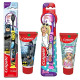 Colgate Kids Anti cavity extra Soft Tongue Cleaner Toothbrush Batman + Barbie & Anticavity Batman + Barbie Toothpaste For Kids - 80g + 80g (Bubble Fruit Flavour) Soft - 1 pc (Free Usb Led)