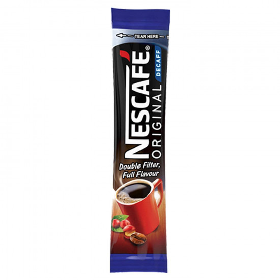 Nescafé Original Decaffeinated Double Filtered Coffee Sticks, 0.06 oz / 1.8 g, 20 Pouch