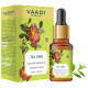 VAADI HERBALS Tea Tree Essential Oil - Reduces Acne, Prevents Dandruff & Hairfall, 10 ml