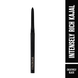 Colorbar Cosmetics Matte Intensely Rich Pencil Kajal-Creatively, Black, 0.30 G | Moisturizing | Longlasting | Smudge Proof |Long-Wearing | Waterproof