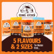 Kennel Kitchen Soft Baked Lamb with Pumpkin Sticks Treats for Dogs, 100g (Pack of 1) | Soft Dog Chew Sticks | Dog Treats for Adult Dogs and Puppies