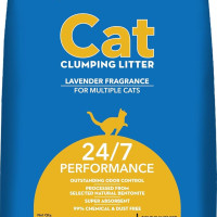 Drools Cat Litter for Multiple Breeds 5kg | Lavender | Pet & People Friendly | Long Lasting | Super Absorbent
