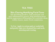 Biotique Tea Tree Skin Clearing Mattifying Facial Toner For Normal To Oily Skin Face Toner, 120Ml | Treats Acne & Pimples, Tightens Pores, Pack of 1
