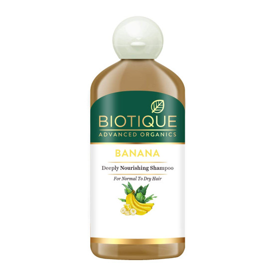 Biotique Banana Deeply Nourishing Hair Shampoo for Normal to Dry Hair, 300ml