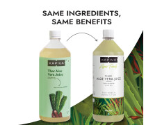 Kapiva Wild Amla 1L + Kapiva Thar Aloe Vera Juice (with Pulp) | Cold-pressed Juice Combo to Help with Glowing Skin, Hair Care, and Detox (1L)