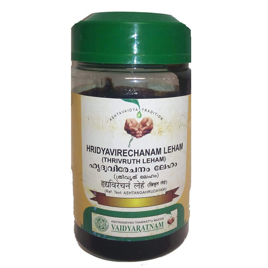 Vaidyaratnam Hridyavirechanam Leham 250 gram (Pack of 2)| Ayurvedic Products | Ayurveda Products | Vaidyaratnam Products Vaidyaratnam Hridyavirechanam Leham 250 gram (Pack of 2)| Ayurvedic Products | Ayurveda Products | Vaidyaratnam Products