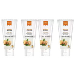 VLCC Natural Sciences Walnut Epic Face Scrub (Pack of 4) Scrub (320 G)