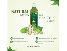 Axiom Ayurveda Noni Juice | Made with Fresh Noni Fruit (Morinda citrifolia) | Rich In Antioxidants | Helpful in Boosting Energy And Immunity | No Added Sugar - 500 ml