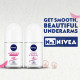 NIVEA Roll On Deodorants, Whitening Smooth Skin and Pearl & Beauty (Pack of 2) - in Eco-Friendly NIVEA Care Box | For Women | Beautiful Underarms & 48H Protection, 100 ml
