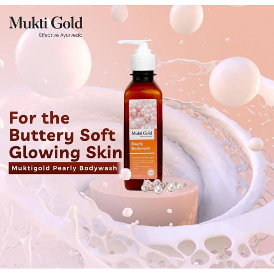 Axiom Mukti Gold Pearly Body wash, Made with herbal extracts, Aloevera Relieves Dry & Itchy Skin with Extra Skin Conditioning, Useful for all skin types, Soft skin feel -250ml Axiom Mukti Gold Pearly Body wash, Made with herbal extracts, Aloevera Relieves Dry & Itchy Skin with Extra Skin Conditioning, Useful for all skin types, Soft skin feel -250ml