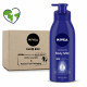 NIVEA Body Lotion, Nourishing Body Milk, 400 ml - in Eco-Friendly NIVEA Care Box | For Very Dry Skin | 2x Almond Oil