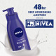 NIVEA Body Lotion, Nourishing Body Milk, 400 ml - in Eco-Friendly NIVEA Care Box | For Very Dry Skin | 2x Almond Oil