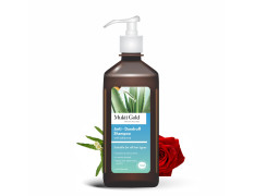 Axiom Mukti Gold Anti-Dandruff Shampoo 400Ml With Aloe Vera | Hydrates & Restores Shine | Controls Dandruff | Made With 100% Herbal Extracts | Ph Balanced