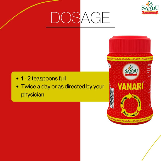 Sandu Vanari Kalpa� | Ayurvedic Herbal Medicine for Men Health | Improve Strength | (200 g)