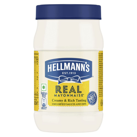 Hellmann's Real Mayonnaise, 250/275 g (Weight may vary)