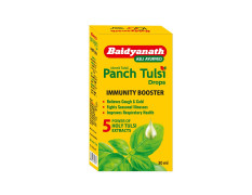 Baidyanath Panch Tulsi Drops - 30 ml | Ayurvedic Immunity Booster with Goodness of Five Types of Tulsi