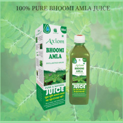 Axiom Bhoomi Amla Juice | Helpful in Liver Problems | Natural Liver Tonic | Useful in digestive System |Bhumi Amla Juice| Immunity Booster - 500ml (Pack of 2)