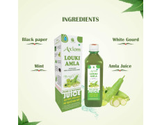 Axiom_Ayurveda Loki Amla Swaras (500 ml) Pack of 3 | Helps in Blood Pressure | Useful in Increase Eye Sight | Useful in Falling Hairs | WHO GLP,GMP,ISO Certified Product |