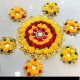 Sanvatsar Home Decorative Rangoli Set of 7 Sanvatsar Home Decorative Rangoli Set of 7