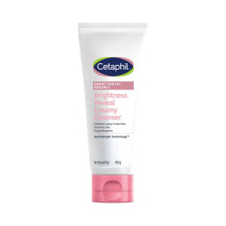 Cetaphil Brightness Reveal Creamy Cleanser - 100 g| Brightening Face Wash for Uneven Skin Tone| Niacinamide, Sea Daffodil| Fragrance Free| Dermatologist Recommended