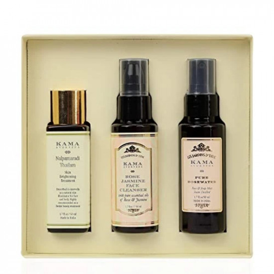 Kama Ayurveda 3 Step Skincare Gift Box (worth ₹1820)