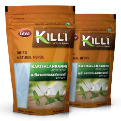 KILLI Bhringraj | Karisalankanni | Kayonni | Eclipta alba | False daisy Leaves Powder, 100g (Pack of 2)