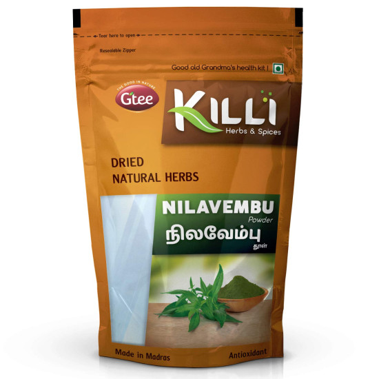 KILLI Nilavembu | Kirayata | Chirata | Andrographis paniculata | Kalmegh Powder, 100g KILLI Nilavembu | Kirayata | Chirata | Andrographis paniculata | Kalmegh Powder, 100g