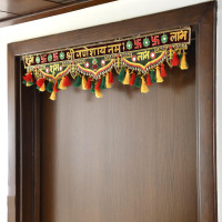CraftVatika Toran Bandarwal for Home Door Latest Diwali Fancy Traditional mandir Decoration Item