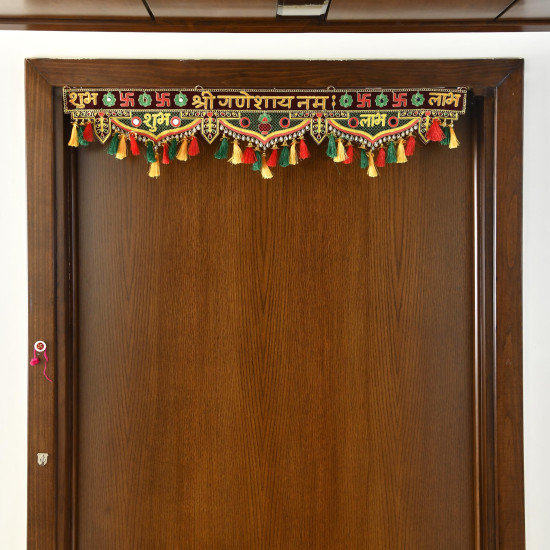 CraftVatika Toran Bandarwal for Home Door Latest Diwali Fancy Traditional mandir Decoration Item