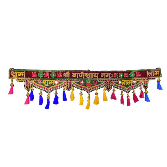 CraftVatika Toran Bandarwal for Home Door Latest Diwali Fancy Traditional mandir Decoration Item