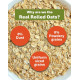 True Elements Rolled Oats 4kg - Protein Oats | 100% Wholegrain | Rolled Oats for Breakfast | High Fibre Cereals | Gluten Free | Oats for Weight Management True Elements Rolled Oats 4kg - Protein Oats | 100% Wholegrain | Rolled Oats for Breakfast | High Fibre Cereals | Gluten Free | Oats for Weight Management